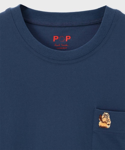 Paul Smith(ポールスミス)の「【ラウンジウェア】“Mountain Bear” 半袖Tシャツ【853253 P7340S】(Tシャツ/カットソー・メンズ・ブルー/ブラック/ホワイト・MEDIUM/LARGE)」の7枚目の写真