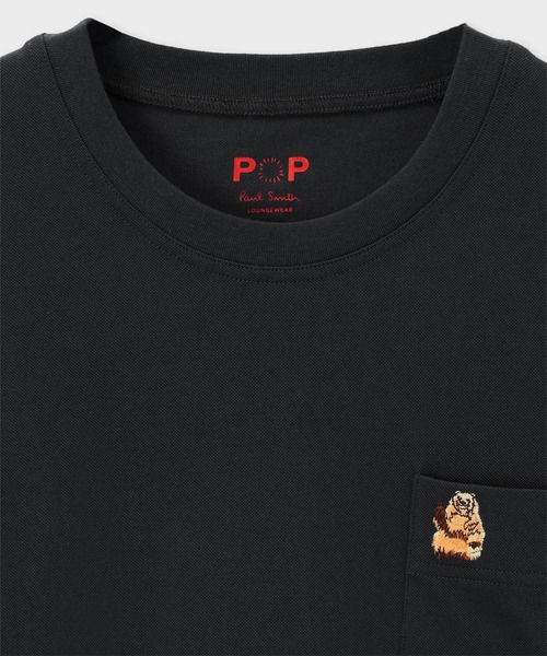 Paul Smith(ポールスミス)の「【ラウンジウェア】“Mountain Bear” 半袖Tシャツ【853253 P7340S】(Tシャツ/カットソー・メンズ・ブルー/ブラック/ホワイト・MEDIUM/LARGE)」の10枚目の写真