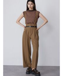 MURUA | チェーンベルトサスペンダーパンツ(スラックス)