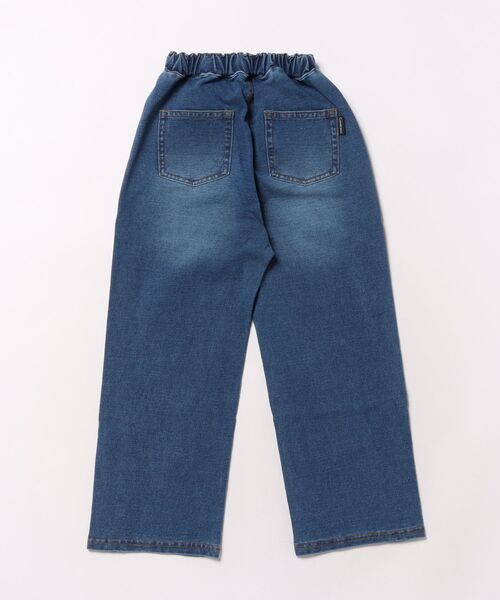 combimini(コンビミニ)の「デニムニットリボンパンツ(デニムパンツ・キッズ・ブルー・140/130/120/110)」の8枚目の写真