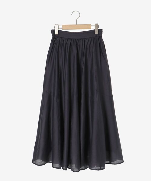 le.coeur blanc（ルクールブラン）の「《手洗い可能》シルキーローンギャザースカート（スカート・レディース・ブラウン/チャコールグレー/ピンク系その他・38）」の4枚目の写真