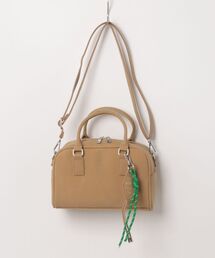 ［ALTROSE/アルトローズ］ロープ チャーム付き 2way ボストンバッグ ショルダーバッグ