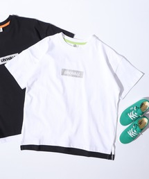 FUNALIVE（ファンアライブ）の「ボックスプリント フェイクレイヤード Ｔシャツ（Tシャツ/カットソー・キッズ）」