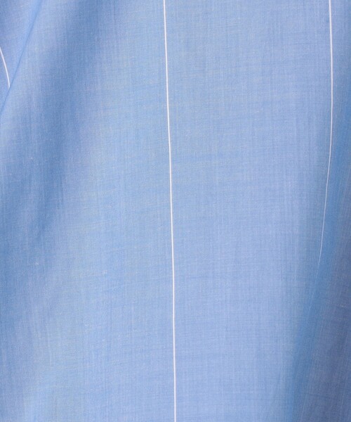 GALERIE VIE（ギャルリー ヴィー）の「コットンタイプライター スタンドネック ボックスシャツ（シャツ/ブラウス・レディース・ホワイト/ライトブルー・FREE）」の11枚目の写真