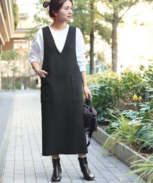 ジャーナルスタンダード/ジャンパースカート JOURNAL STANDARD relume ワンピース ウォッシャブルダブル