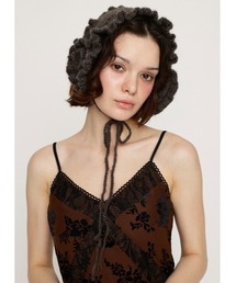 SLY(XC)FLOWER KNIT HEADDRESS t[ jbg wbhhX(jbgLbv/r[j[)