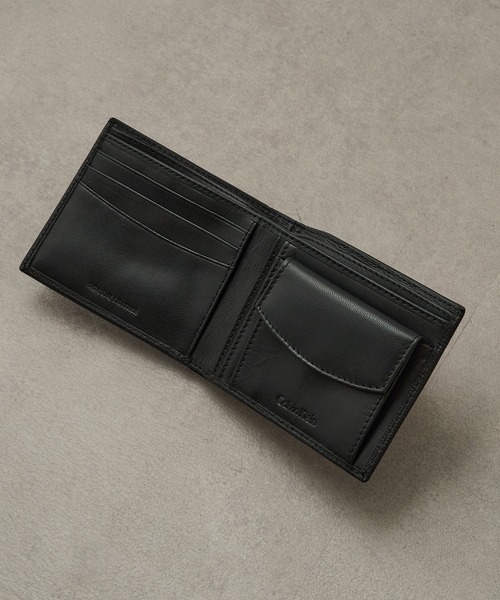 Calvin Klein(カルバン・クライン)の「【Calvin Klein】RIVER PRINT BILLFOLD WITH COIN POCKET 31CK130008(財布・メンズ・ブラック・FREE)」の3枚目の写真
