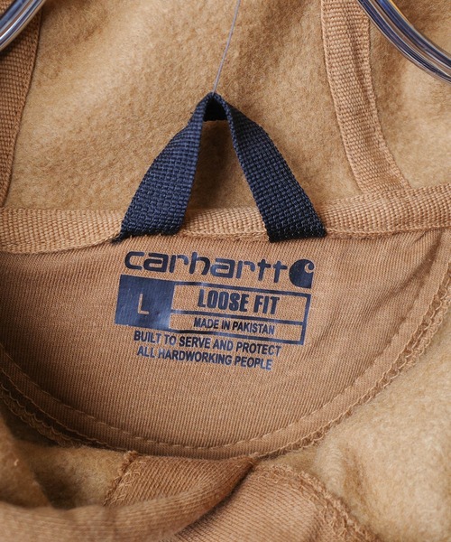 Carhartt(カーハート)の「【C-Carhartt】【Carhartt/カーハート】10.5oz LOOSE FIT MIDWEIGHT LOGO SLEEVE GRAPHIC PULLOVER HOODIE 10.5オンス ルーズフィット ミッドウェイト ロゴスリーブ グラフィック プルオーバー フーディー K288(パーカー・メンズ・ブラウン/ヘザーグレー/ブラック・MEDIUM/LARGE/X-LARGE/SMALL)」の15枚目の写真