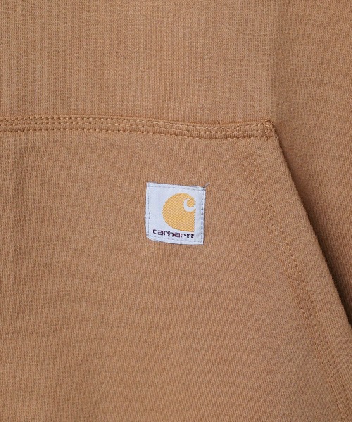 Carhartt(カーハート)の「【C-Carhartt】【Carhartt/カーハート】10.5oz LOOSE FIT MIDWEIGHT LOGO SLEEVE GRAPHIC PULLOVER HOODIE 10.5オンス ルーズフィット ミッドウェイト ロゴスリーブ グラフィック プルオーバー フーディー K288(パーカー・メンズ・ブラウン/ヘザーグレー/ブラック・MEDIUM/LARGE/X-LARGE/SMALL)」の17枚目の写真