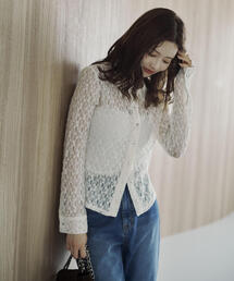 PROPORTION BODY DRESSING | レースシャツ / 1215260803(Tシャツ/カットソー)