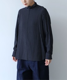 bulle de savon トップス 水玉柄 チュニック F【CT1245】 bulle de savon ビュルデサボン トップス 水玉柄 チュニック