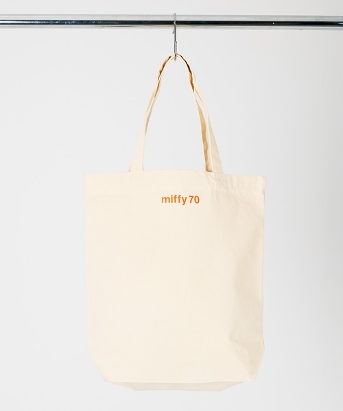 Miffy( ミッフィー)の「【 Miffy / ミッフィー 】ナインチェアップリケトートバッグ WNI(トートバッグ・レディース・ブラック/ナチュラル・FREE)」の5枚目の写真