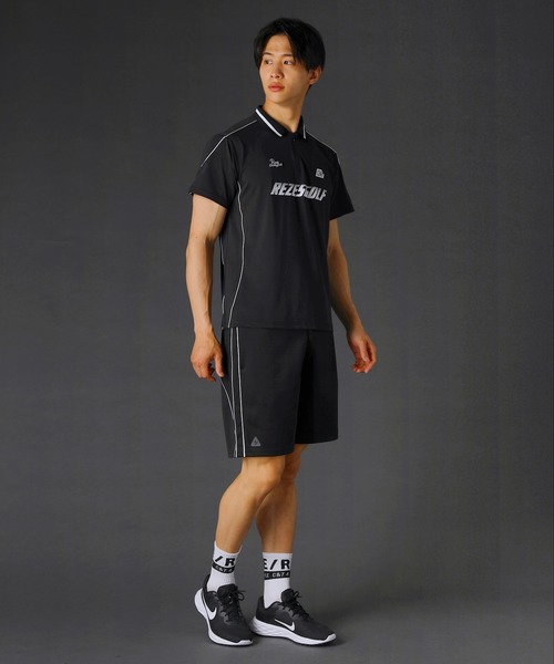 REZES(レジェス)の「ベルトループ付きパイピングイージーゴルフショーツ(その他パンツ・メンズ・ブラック/ホワイト・XL/S/M/L)」の21枚目の写真