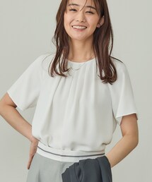 INDIVI | 【UVケア】タックブラウス(シャツ/ブラウス)