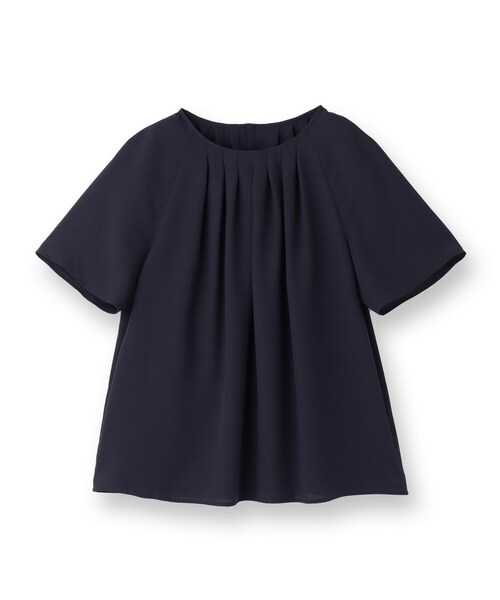 INDIVI(インディヴィ)の「【UVケア】タックブラウス(シャツ/ブラウス・レディース・ピンク/ホワイト/ネイビー・40/38/36/19/15 /13/05/03)」の4枚目の写真