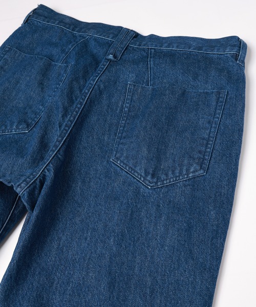 CULLNI（クルニ）の「Asymmetrical Pocket Straight Denim Pants（デニムパンツ・メンズ・ブラック/ネイビー/ブルー・2/1/0）」の8枚目の写真