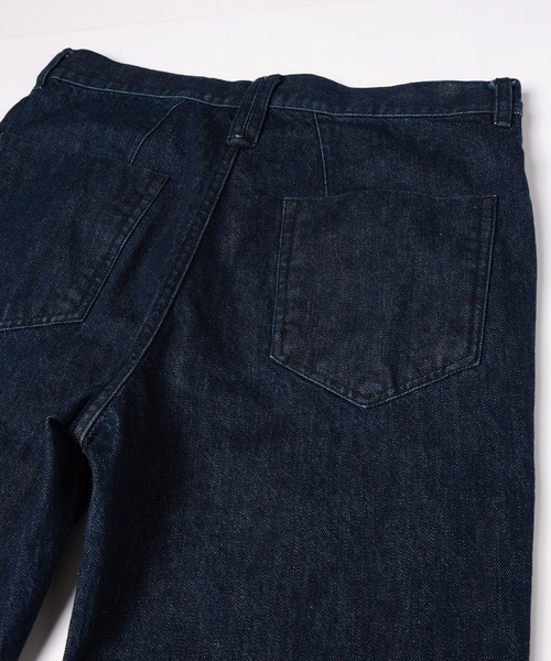 CULLNI（クルニ）の「Asymmetrical Pocket Straight Denim Pants（デニムパンツ・メンズ・ブラック/ネイビー/ブルー・2/1/0）」の12枚目の写真