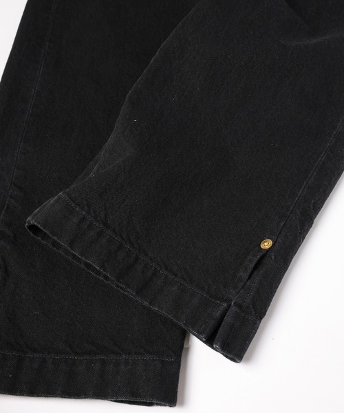 CULLNI（クルニ）の「Asymmetrical Pocket Straight Denim Pants（デニムパンツ・メンズ・ブラック/ネイビー/ブルー・2/1/0）」の17枚目の写真