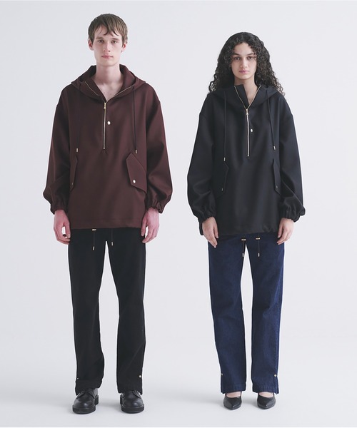 CULLNI（クルニ）の「Asymmetrical Pocket Straight Denim Pants（デニムパンツ・メンズ・ブラック/ネイビー/ブルー・2/1/0）」の4枚目の写真