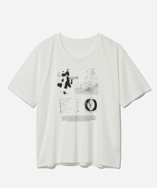 HARE(ハレ)の「コラージュグラフィックカット(HARE)(Tシャツ/カットソー・メンズ・ブラック/レッド/ホワイト・FREE)」の4枚目の写真