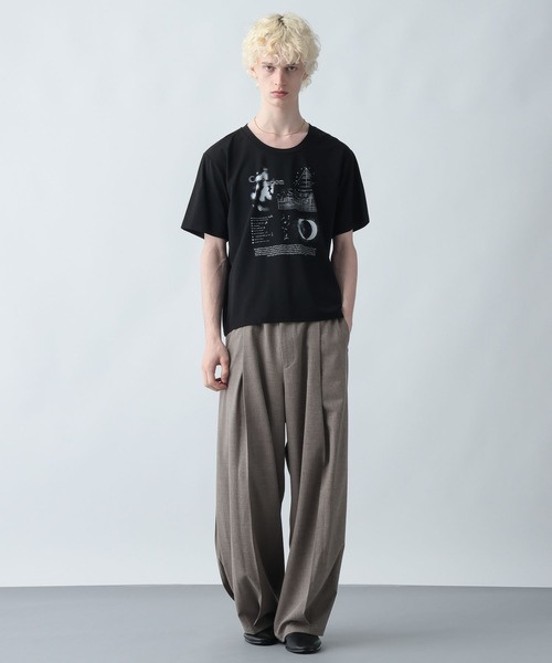 HARE(ハレ)の「コラージュグラフィックカット(HARE)(Tシャツ/カットソー・メンズ・ブラック/レッド/ホワイト・FREE)」の20枚目の写真