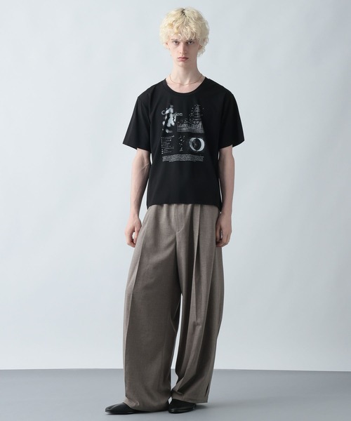 HARE(ハレ)の「コラージュグラフィックカット(HARE)(Tシャツ/カットソー・メンズ・ブラック/レッド/ホワイト・FREE)」の21枚目の写真