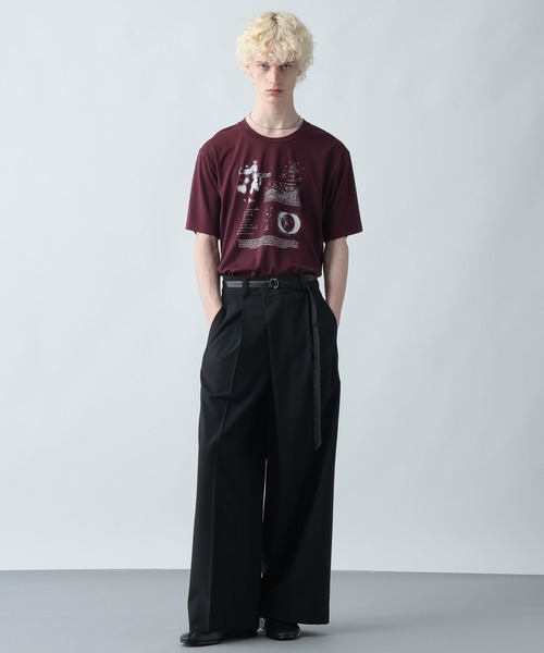 HARE(ハレ)の「コラージュグラフィックカット(HARE)(Tシャツ/カットソー・メンズ・ブラック/レッド/ホワイト・FREE)」の22枚目の写真