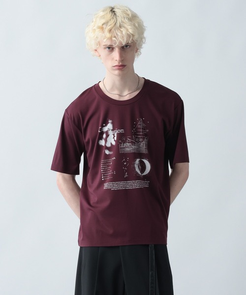 HARE(ハレ)の「コラージュグラフィックカット(HARE)(Tシャツ/カットソー・メンズ・ブラック/レッド/ホワイト・FREE)」の15枚目の写真