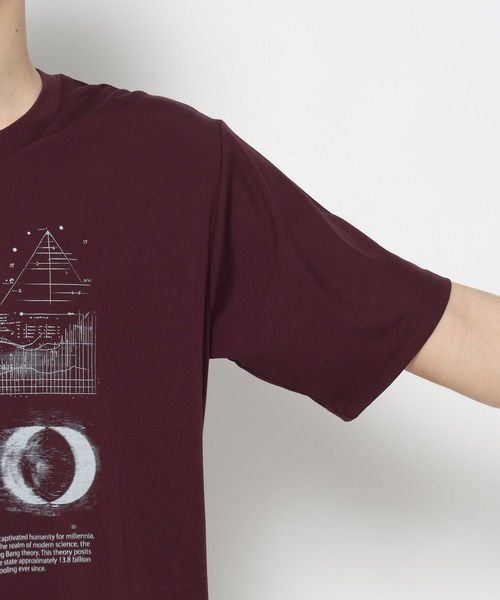 HARE(ハレ)の「コラージュグラフィックカット(HARE)(Tシャツ/カットソー・メンズ・ブラック/レッド/ホワイト・FREE)」の13枚目の写真