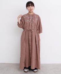 l'atelier du savon IAMI IN FACT エプロンワンピ l'atelier du savon（アトリエドサボン）の「○エプロンパッチ
