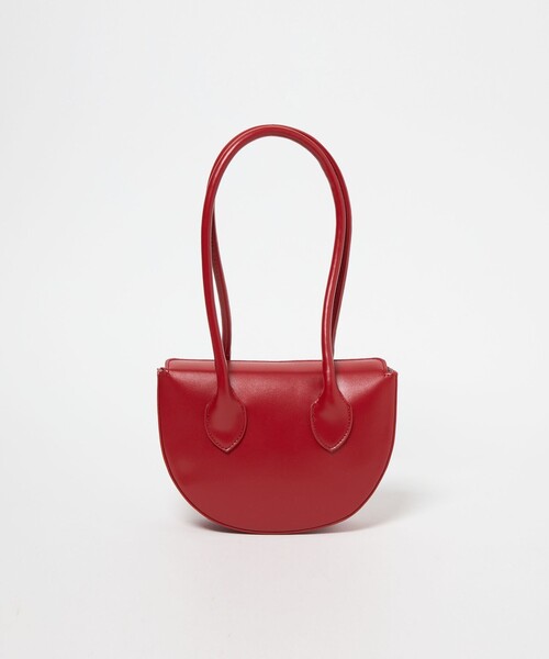 EMMEL REFINES（エメルリファインズ）の「＜EMMEL REFINES＞EM ハーフムーン フラップ ショルダーバッグ（ショルダーバッグ・レディース・ブラック/ブラウン/ライム/レッド・FREE）」の4枚目の写真