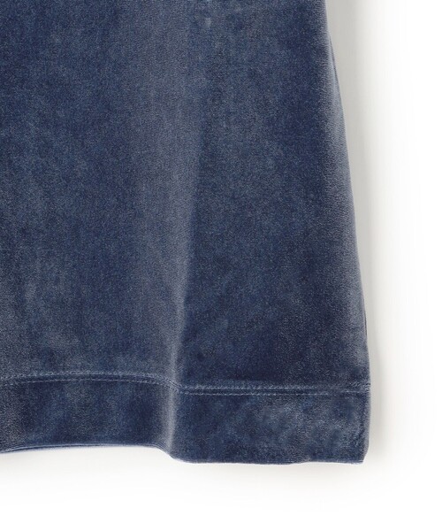 UNFILO（アンフィーロ）の「ストレッチ ベロアTシャツ（Tシャツ/カットソー・レディース・アイボリー系/ダルブルー系/ダークブラウン系・X-LARGE）」の11枚目の写真