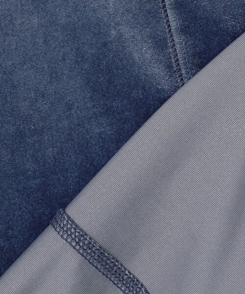 UNFILO（アンフィーロ）の「ストレッチ ベロアTシャツ（Tシャツ/カットソー・レディース・アイボリー系/ダルブルー系/ダークブラウン系・X-LARGE）」の13枚目の写真