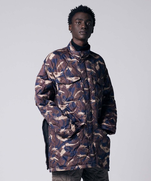 年式不明 軍隊 オーバーサイズ フィールドコート M-65 ミリタリー ダウン TAION(タイオン)】〈ユニセックス〉ミリタリー M65 ダウンジャケット