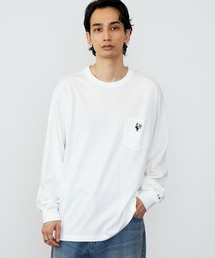 Lee | Lee/リー ワッペンポケット ロングスリーブTシャツ/長袖Tシャツ/ワンポイント長袖(Tシャツ/カットソー)