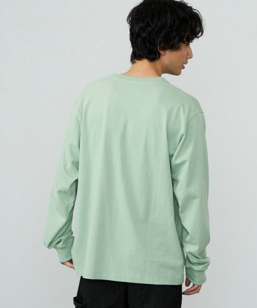 セール】Lee/リー ワッペンポケット ロングスリーブTシャツ/長袖T