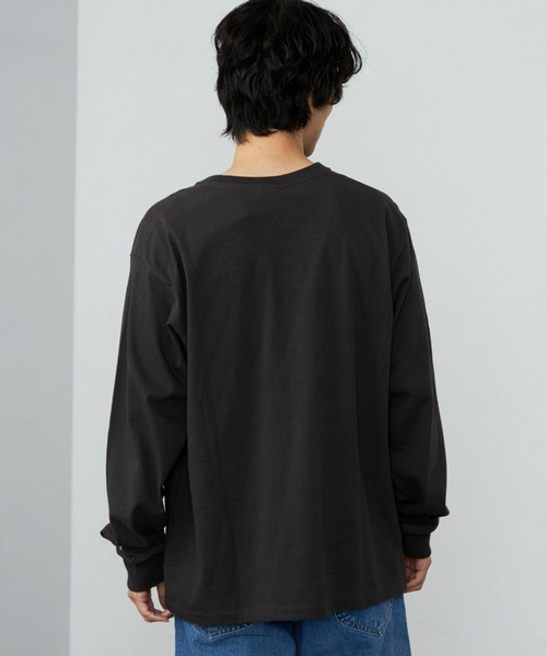 セール】Lee/リー ワッペンポケット ロングスリーブTシャツ/長袖T