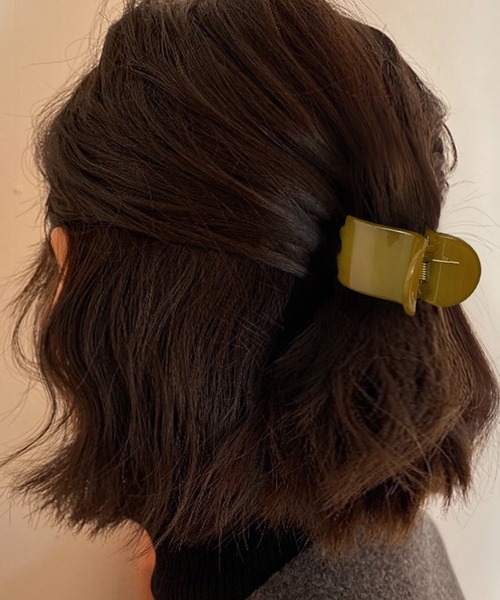 Port(ポート)の「【 Port / ポート 】 カーブ ミニ ヘアクリップ #(バレッタ/ヘアクリップ・レディース・レッド/ホワイト/マルチ/ベージュ/ブラウン/ワインレッド/クリアブラウン/グリーン系その他/ブラック/ブラウン系その他・FREE)」の8枚目の写真