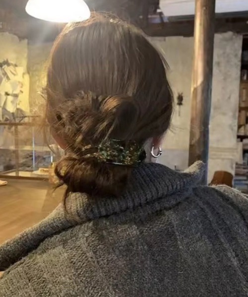 Port(ポート)の「【 Port / ポート 】 カーブ ミニ ヘアクリップ #(バレッタ/ヘアクリップ・レディース・レッド/ホワイト/マルチ/ベージュ/ブラウン/ワインレッド/クリアブラウン/グリーン系その他/ブラック/ブラウン系その他・FREE)」の10枚目の写真