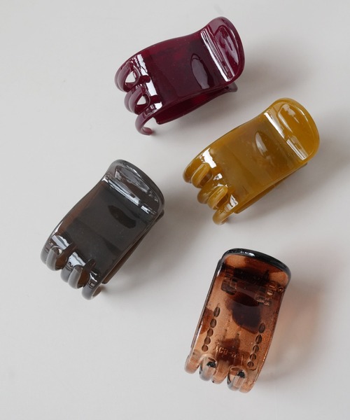 Port(ポート)の「【 Port / ポート 】 カーブ ミニ ヘアクリップ #(バレッタ/ヘアクリップ・レディース・レッド/ホワイト/マルチ/ベージュ/ブラウン/ワインレッド/クリアブラウン/グリーン系その他/ブラック/ブラウン系その他・FREE)」の14枚目の写真