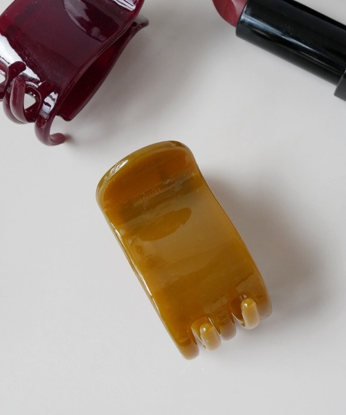 Port(ポート)の「【 Port / ポート 】 カーブ ミニ ヘアクリップ #(バレッタ/ヘアクリップ・レディース・レッド/ホワイト/マルチ/ベージュ/ブラウン/ワインレッド/クリアブラウン/グリーン系その他/ブラック/ブラウン系その他・FREE)」の18枚目の写真