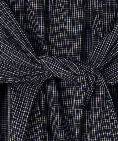 LOWRYS FARM（ローリーズファーム）の「シャツライクティアードスカート 587931（スカート・レディース・チェック/ブラック・FREE）」の7枚目の写真