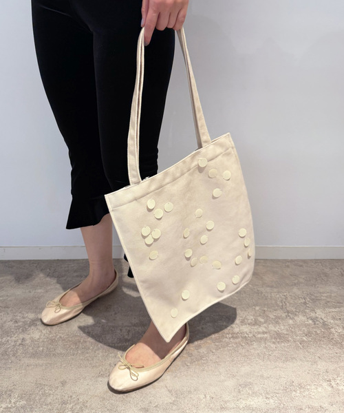 EDIT. FOR LULU(エディットフォールル)の「ベロアスパンコールトートバッグ(トートバッグ・レディース・ピンク系その他/ホワイト系その他・FREE)」の14枚目の写真