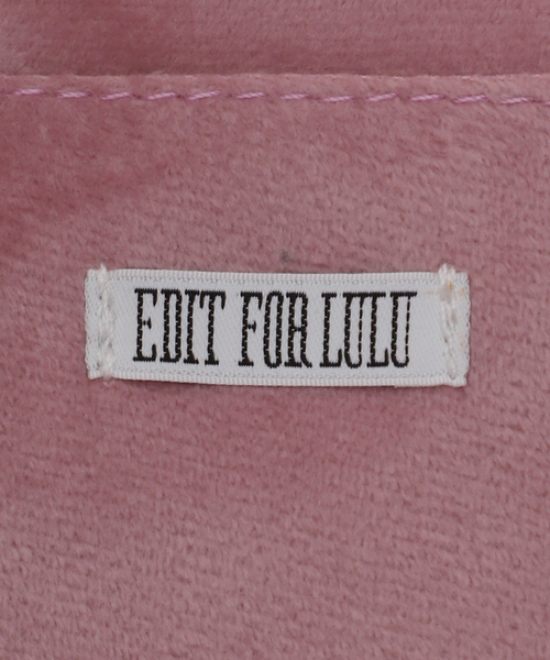 EDIT. FOR LULU(エディットフォールル)の「ベロアスパンコールトートバッグ(トートバッグ・レディース・ピンク系その他/ホワイト系その他・FREE)」の6枚目の写真