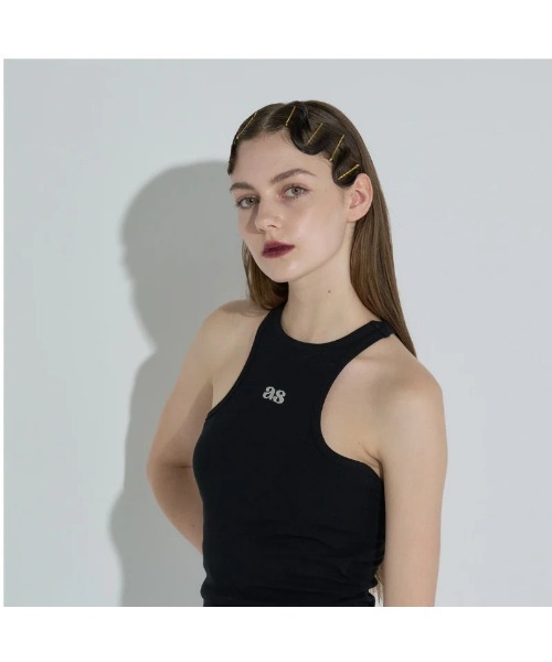 anna sui nyc(アナ スイ エヌ ワイ シー)の「ANNA SUI NYC AMERICAN-SLEEVE TANK TOP(アナスイ エヌワイシー アメスリタンクトップ)(タンクトップ・レディース・ホワイト/ブラック/ブルー・ONE SIZE)」の12枚目の写真