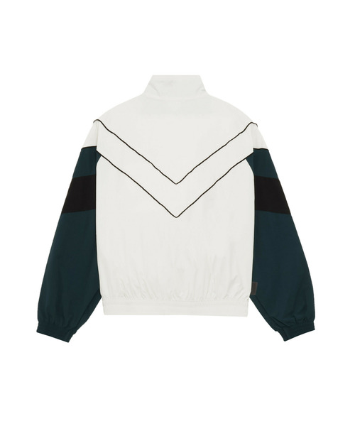 PUMA(プーマ)の「PUMA プーマ ユニセックス レトロ カラーブロック オーバーサイズド ジャケ(ブルゾン・メンズ・グレー系その他/ブラック・SMALL/MEDIUM/XX-LARGE/LARGE/X-LARGE)」の6枚目の写真