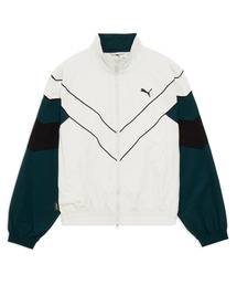 PUMA（プーマ）の「PUMA プーマ ユニセックス レトロ カラーブロック オーバーサイズド ジャケット（ブルゾン）」