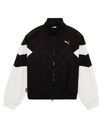 PUMA（プーマ）の「PUMA プーマ ユニセックス レトロ カラーブロック オーバーサイズド ジャケット（ブルゾン）」