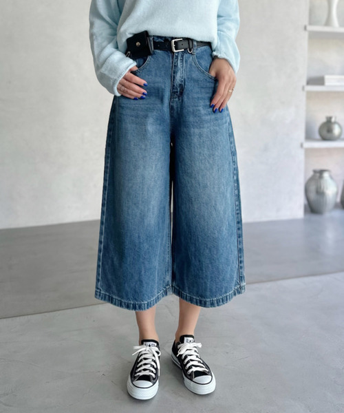 th products デニム ハーフパンツ 膝下丈 楽天市場】デニム ハーフパンツ 膝下丈 メンズ ショートパンツ 7