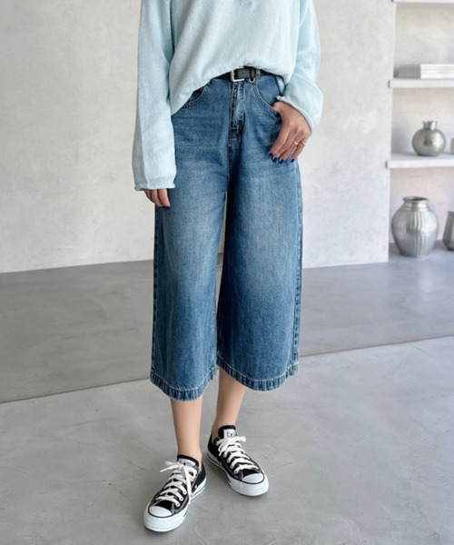 デニムハーフパンツ　MARQUES ' ALMEIDA OLLIEO デニム ハーフパンツ – MOBU